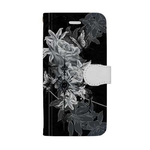 ✝︎(Black ver.) Book-Style Smartphone Case