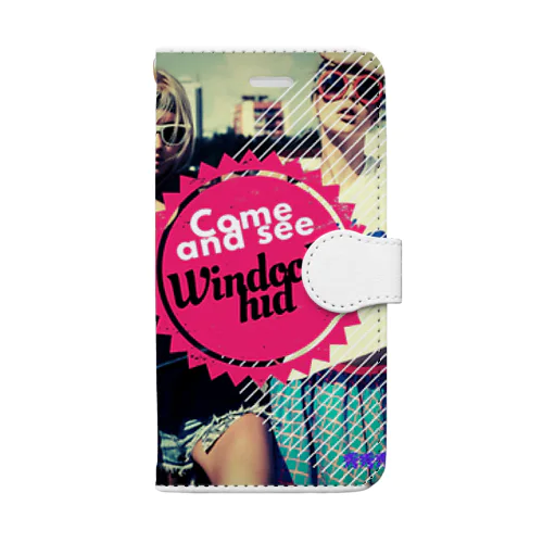WindooR-hid　Come and Seeデザインシリーズ Book-Style Smartphone Case