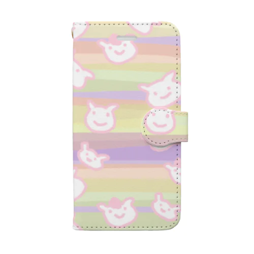 うかぶひつじ Book-Style Smartphone Case