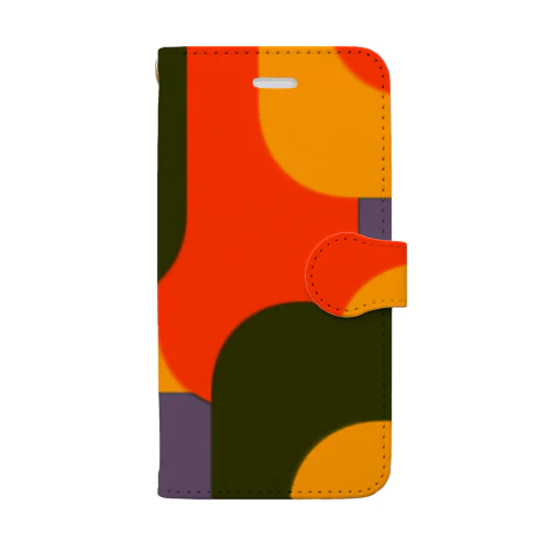 レトロモダン Book-Style Smartphone Case