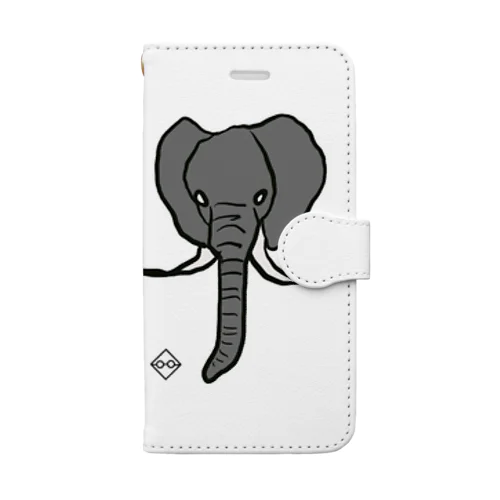 Cool Elephant Book-Style Smartphone Case