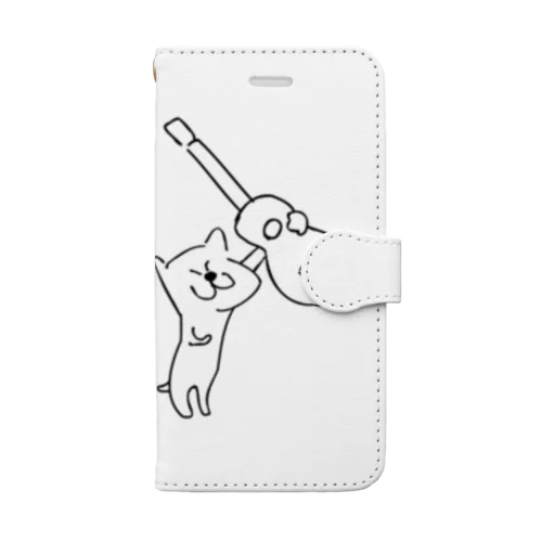 ウクレレを買ったネコ Book-Style Smartphone Case