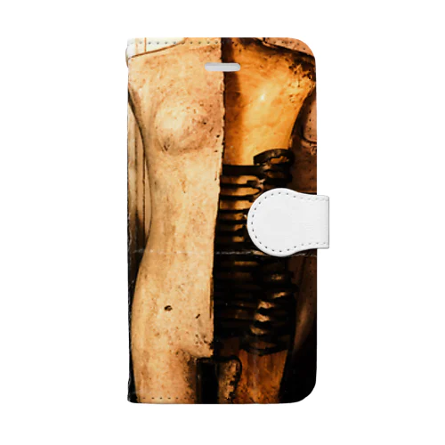 退廃トルソー Book-Style Smartphone Case