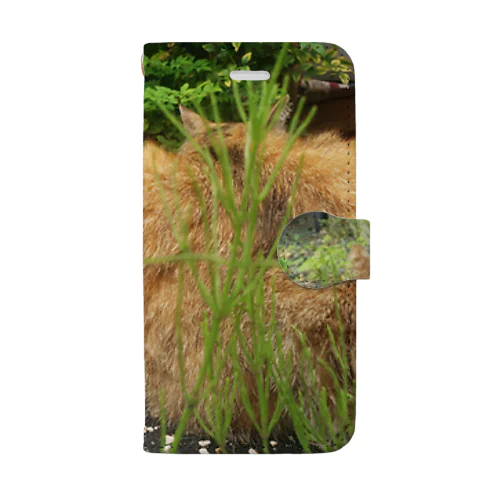 つくしと猫尻  Book-Style Smartphone Case