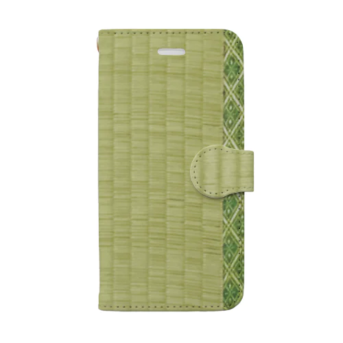 Tatami _green Book-Style Smartphone Case