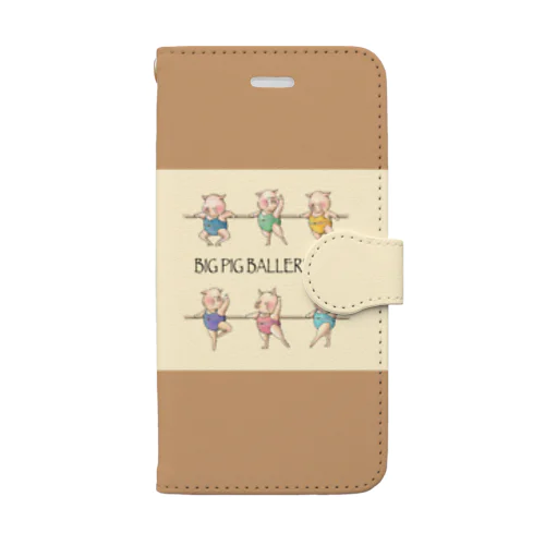 BAR  LESSON  PIGS：sketch&colored Book-Style Smartphone Case