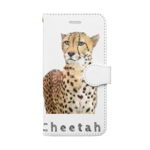 チーターやっぱりカッコいい！ Book-Style Smartphone Case