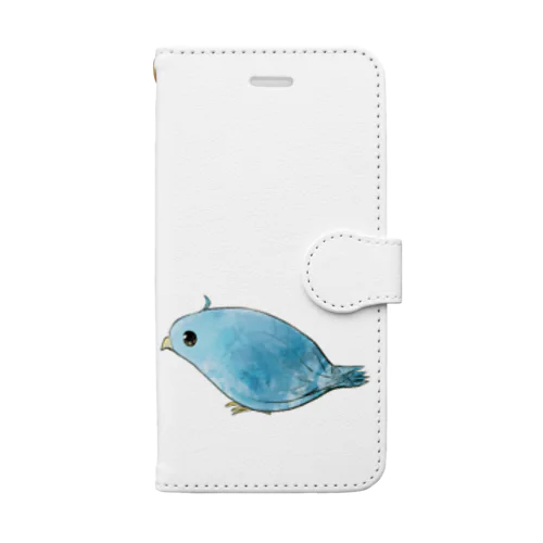 サザナミインコです。 Book-Style Smartphone Case