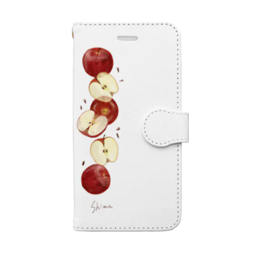 リンゴ Book-Style Smartphone Case