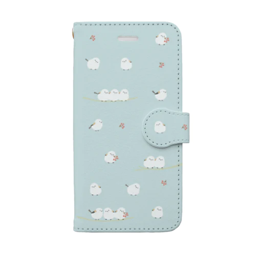 シマエナガちゃん Book-Style Smartphone Case