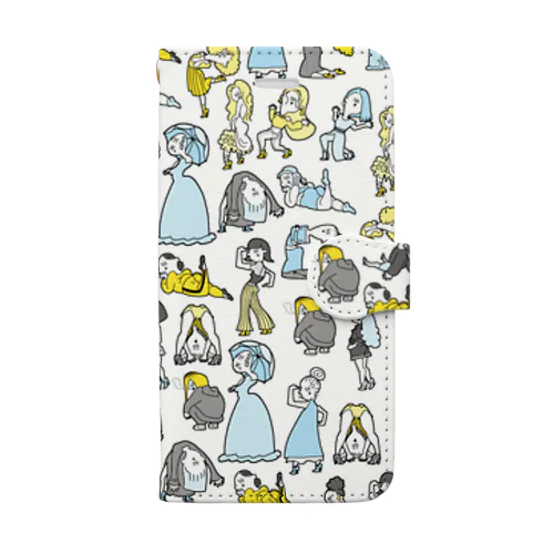 見返り美人 Book-Style Smartphone Case