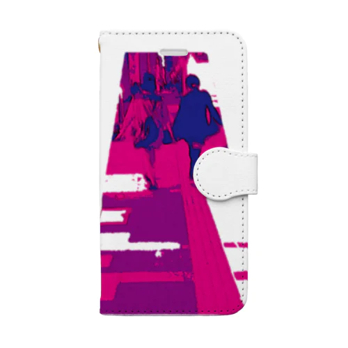 我が道を突き進む Book-Style Smartphone Case