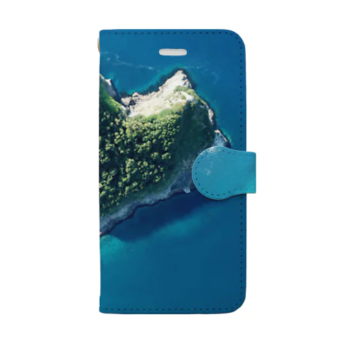 ドキドキの島 Book-Style Smartphone Case