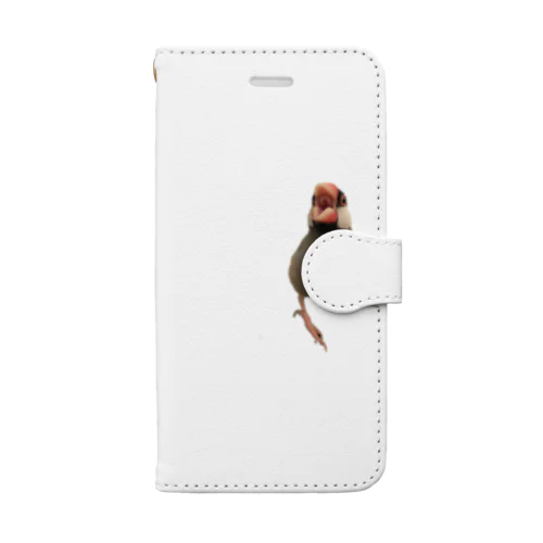 ガチで切れる文鳥 Book-Style Smartphone Case