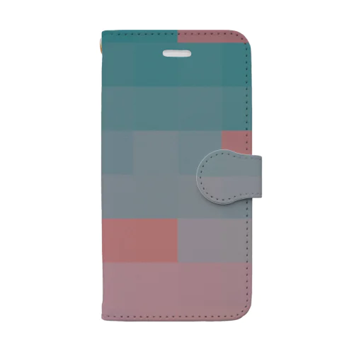 モザイク Book-Style Smartphone Case