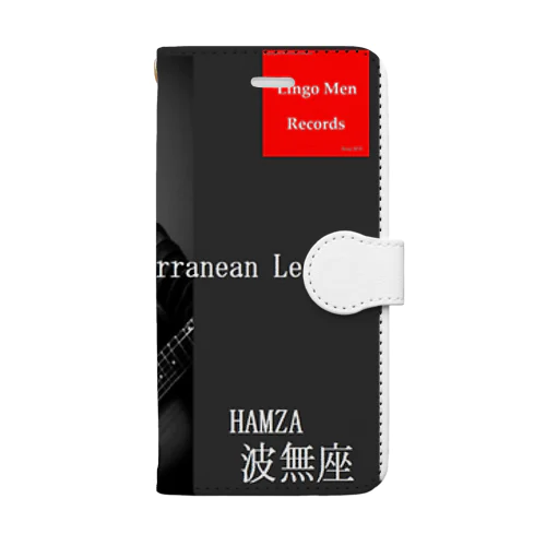 波無座 = HAMZA 1st. 地中海伝説 手帳型スマホケース