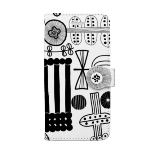 mokatokukka③ Book-Style Smartphone Case