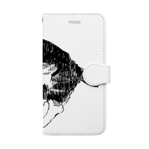 ねこ2 Book-Style Smartphone Case