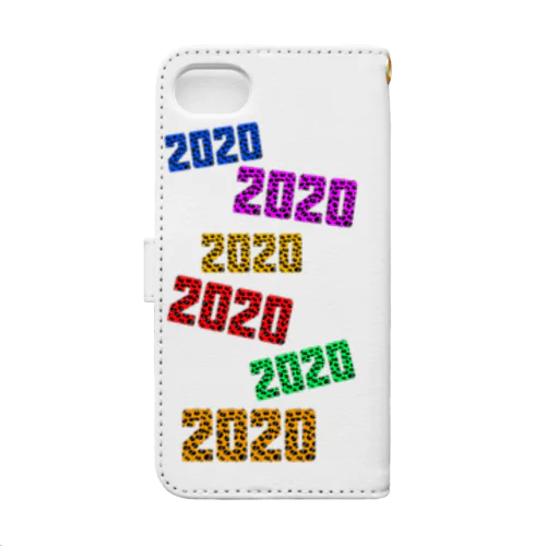 熱い2020　ヒョウ柄 Book-Style Smartphone Case