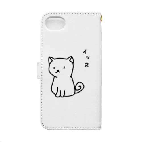 イッヌ▼・ᴥ・▼ Book-Style Smartphone Case