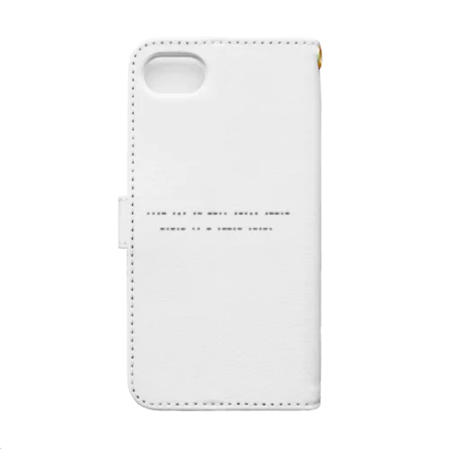 Morse code Book-Style Smartphone Case