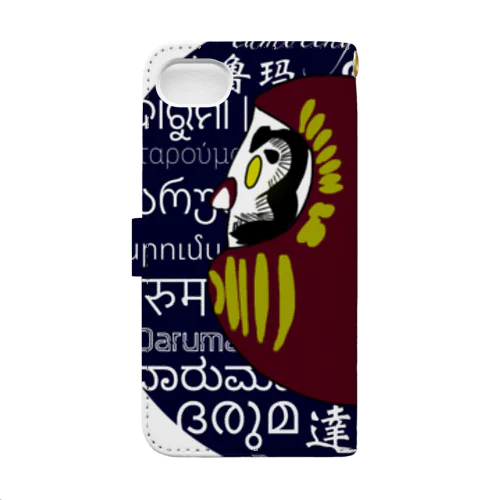 ダルマくん Book-Style Smartphone Case