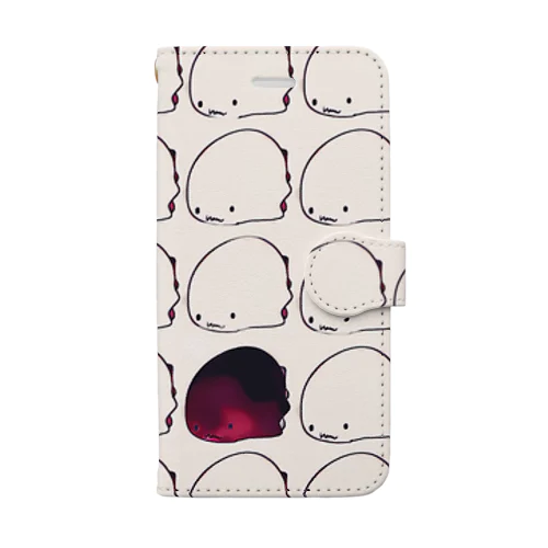ユキクラゲ Book-Style Smartphone Case