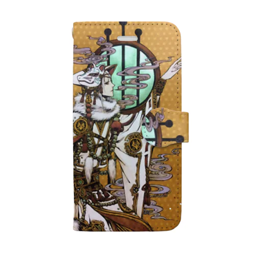 POP・DOT・FOX Book-Style Smartphone Case