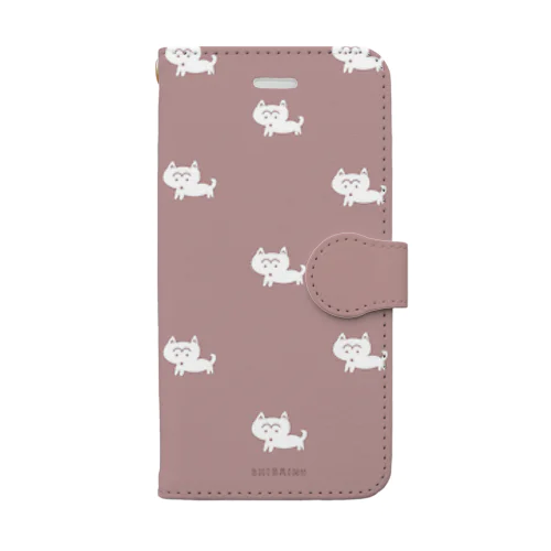 【iPhoneSE第2・3世代　iPhone7・8対応】柴犬チャコの手帳型スマホケース Book-Style Smartphone Case