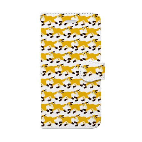 コギツネ列車 Book-Style Smartphone Case
