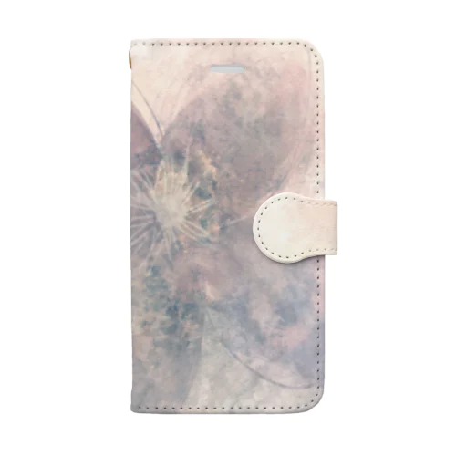 花　水彩 Book-Style Smartphone Case