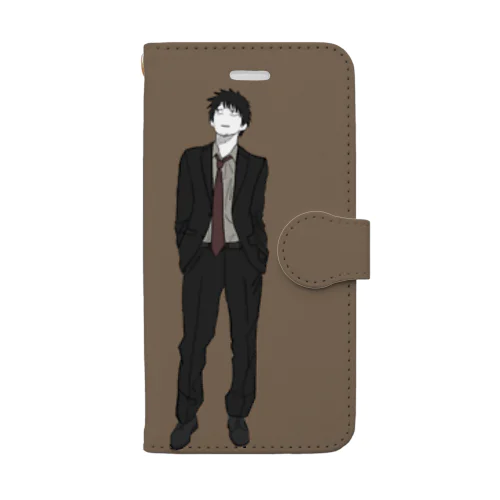 楽先生 Book-Style Smartphone Case