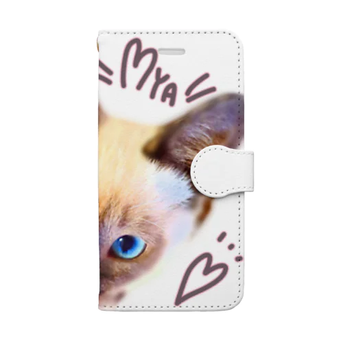 三日月ー1 Book-Style Smartphone Case