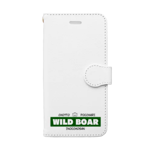 WILD BOAR 手帳型スマホケース