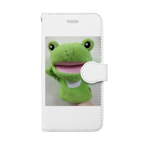 カエルくんスマホケース Book-Style Smartphone Case