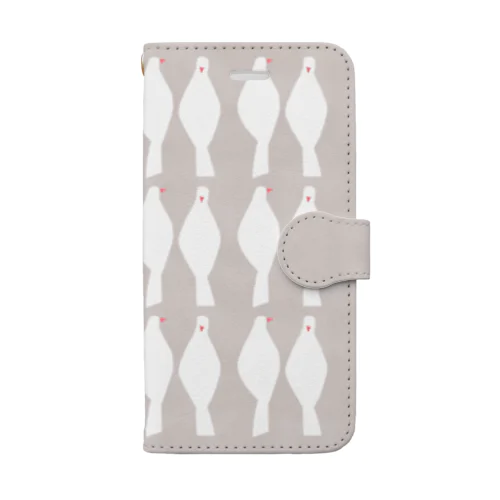 white bird Book-Style Smartphone Case