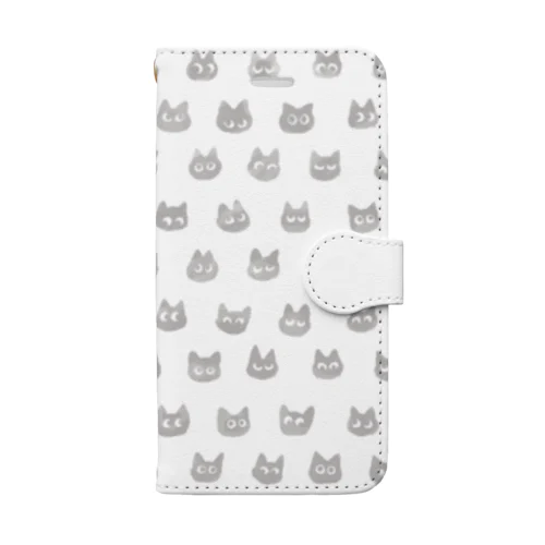 ねこづくし Book-Style Smartphone Case