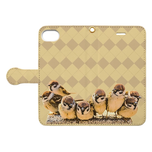一緒に遊ぼう！ #001 スマホケース Book-Style Smartphone Case