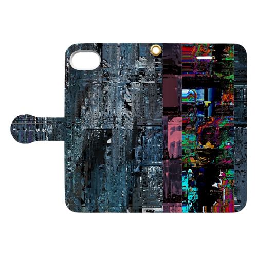 nice_glitch Book-Style Smartphone Case