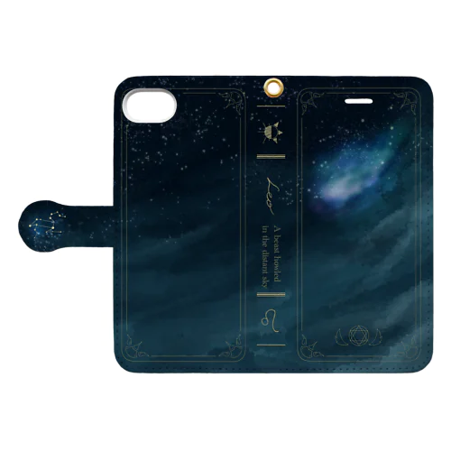 夜空の本 -LEO- Book-Style Smartphone Case