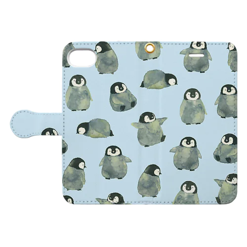 ペンギン　手帳型iPhoneケース Book-Style Smartphone Case
