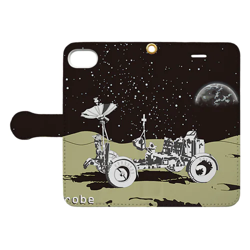 Lunar probe Book-Style Smartphone Case