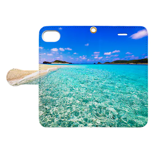 慶良間諸島 Book-Style Smartphone Case