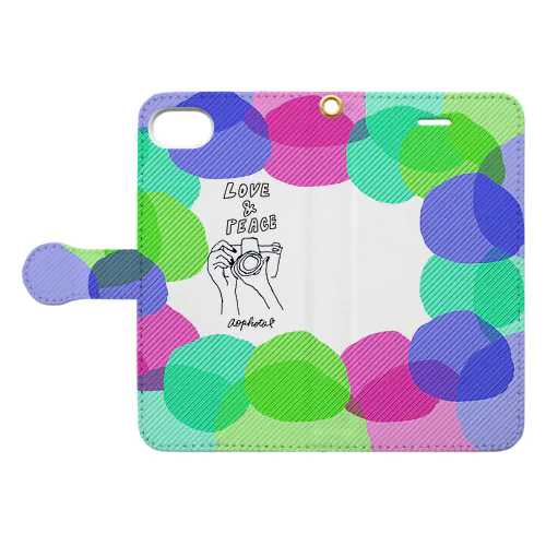 aophoto dots Book-Style Smartphone Case