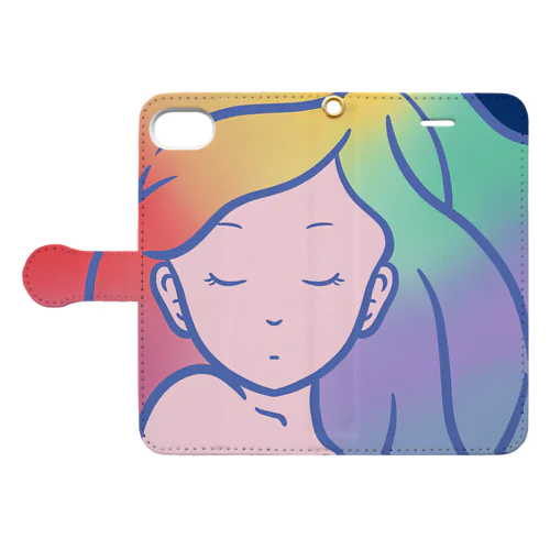 真夜中の人魚 Book-Style Smartphone Case