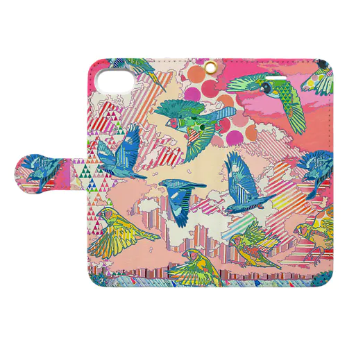 キッカケノトリ Book-Style Smartphone Case