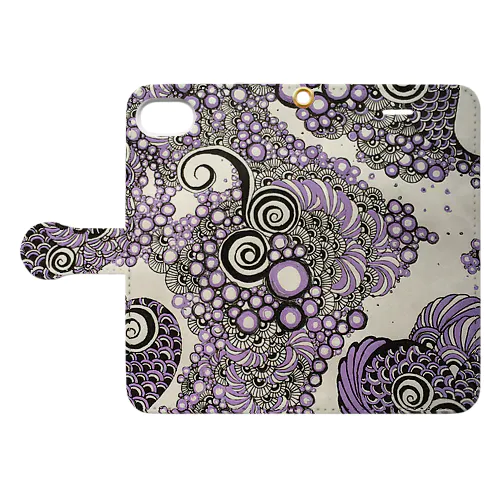 rakugaki Book-Style Smartphone Case