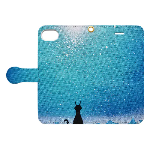 猫のいる街 Book-Style Smartphone Case