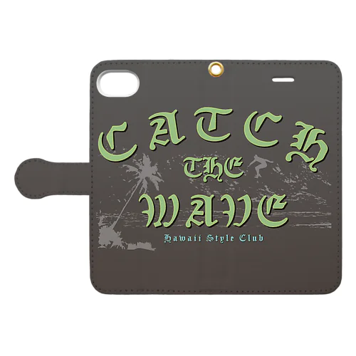 CATCH THE WAVE 手帳型スマホケース