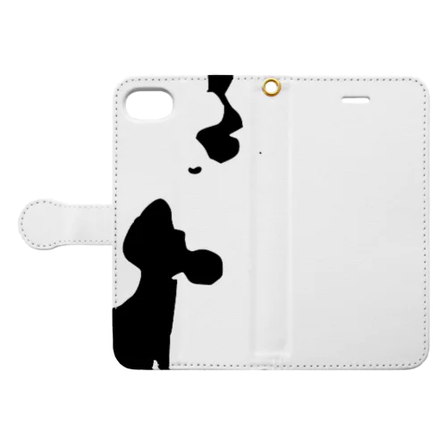 星鹿町シルエット Book-Style Smartphone Case